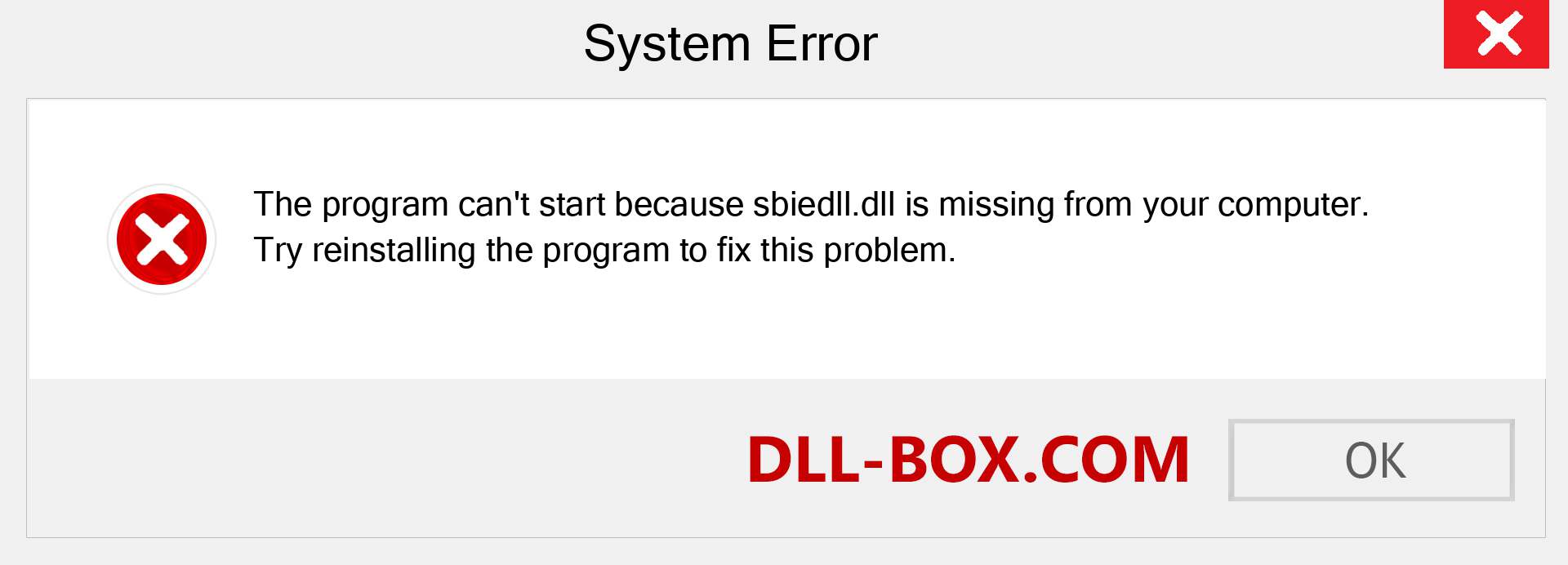  sbiedll.dll file is missing?. Download for Windows 7, 8, 10 - Fix  sbiedll dll Missing Error on Windows, photos, images